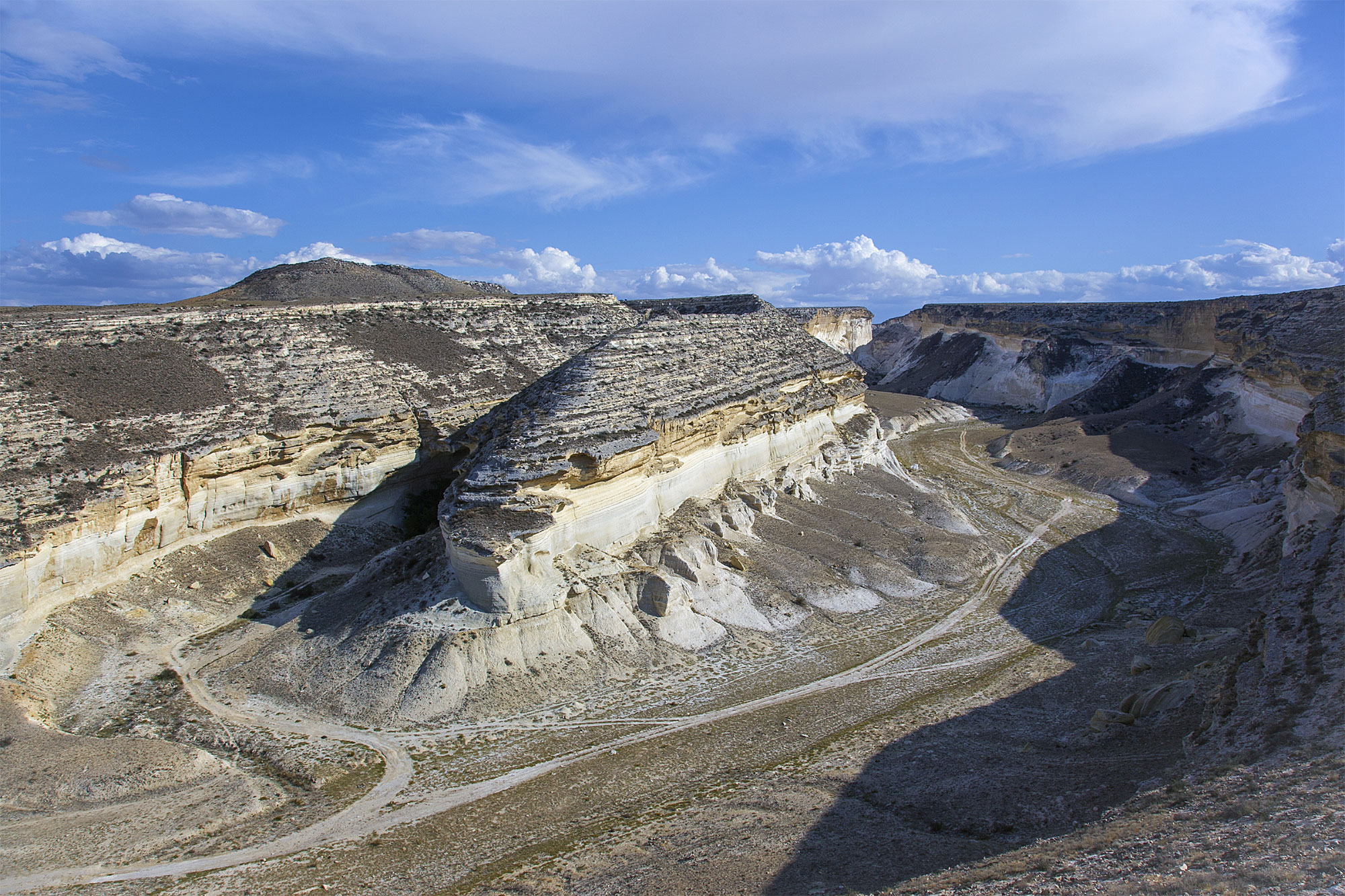 Chalk mountain, Mangystau